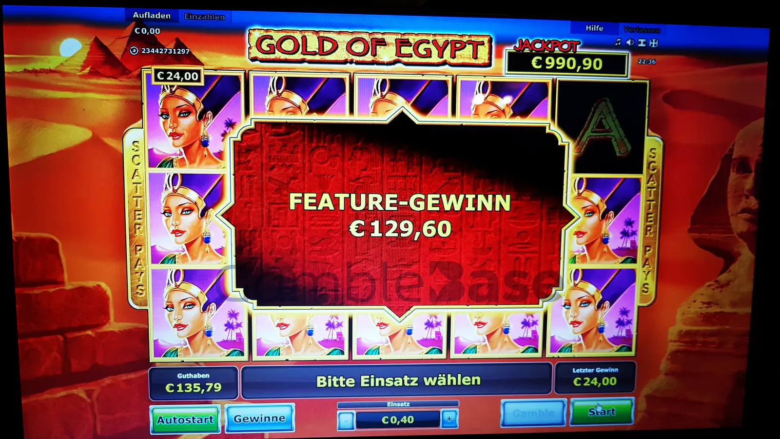 gold of egypt Gewinnbild: Gold Of Egypt