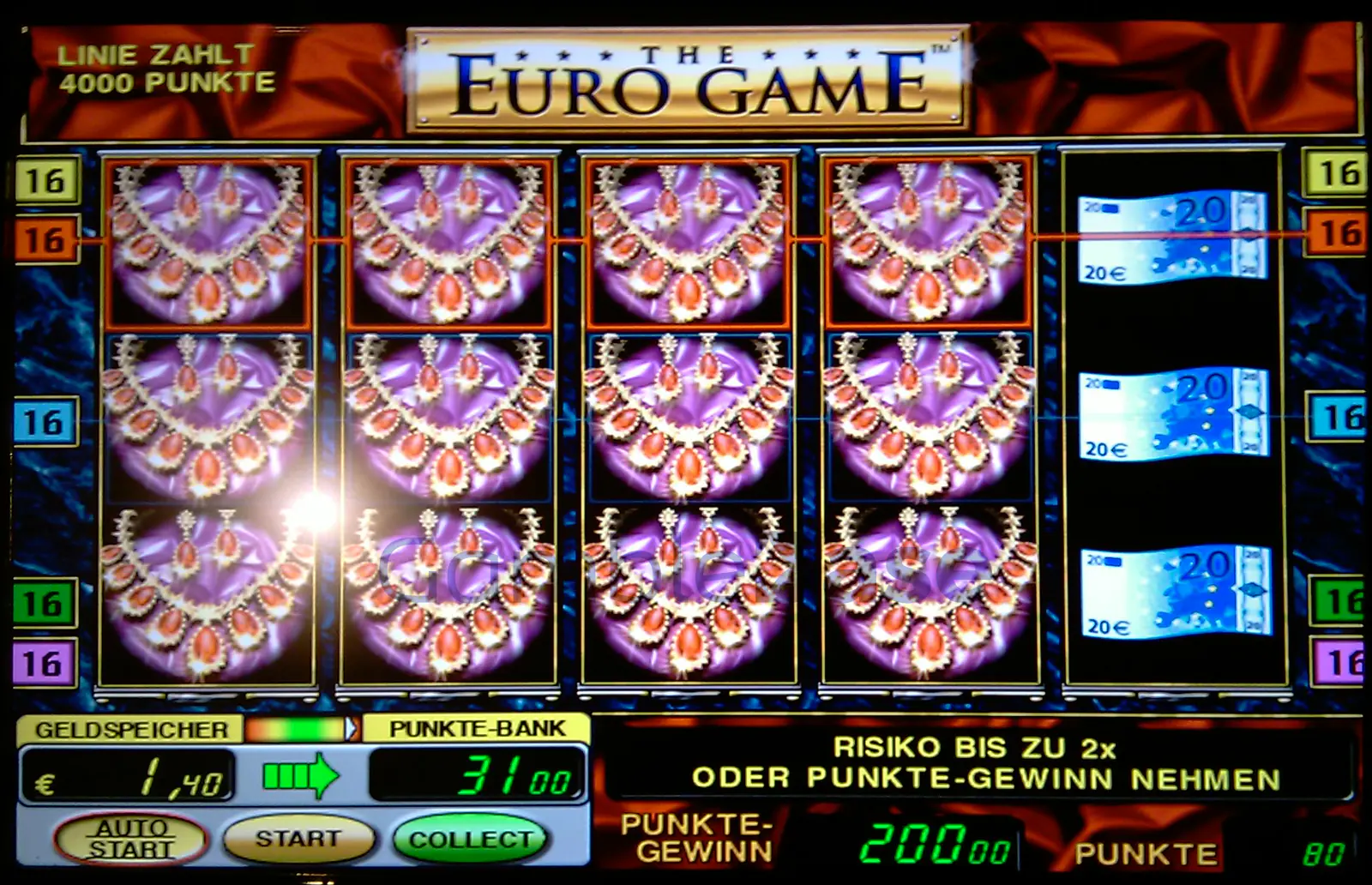 The Euro Game Gewinnbild: Höchstes Symbol gestackt