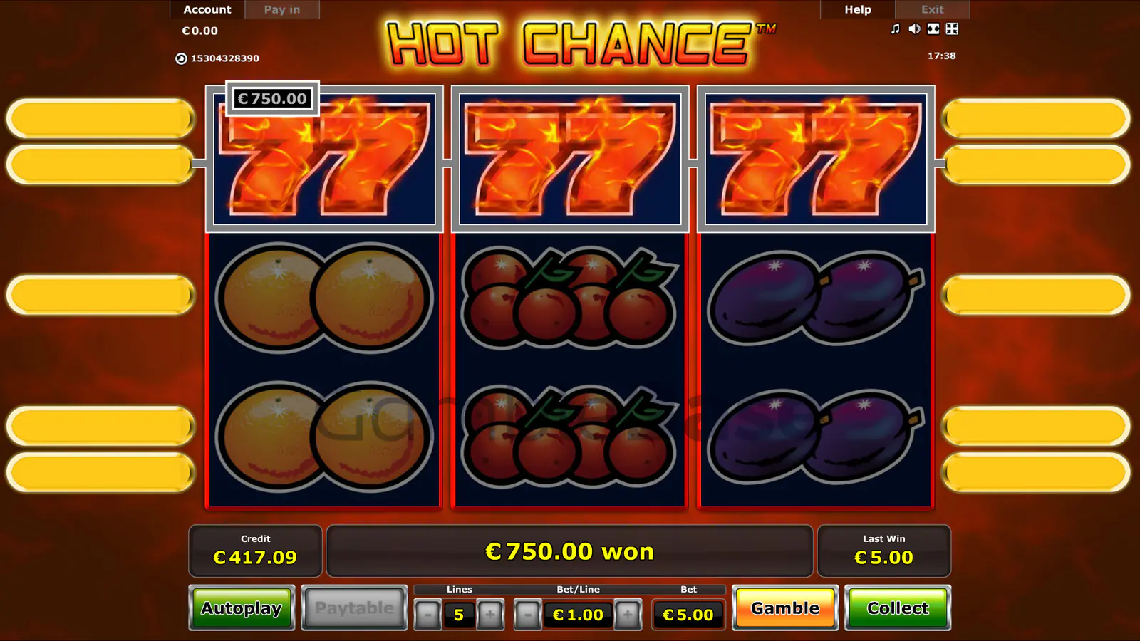 Hot Chance Gewinnbild: So ein schönes Bild