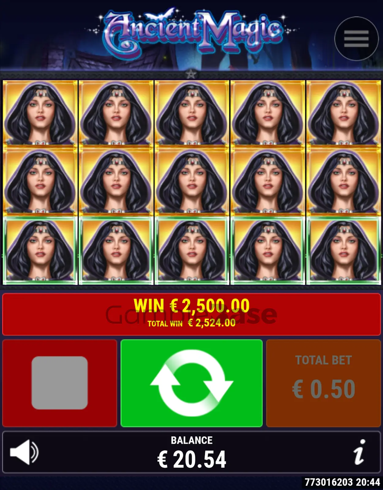 Ancient Magic Gewinnbild: 5x die Frau