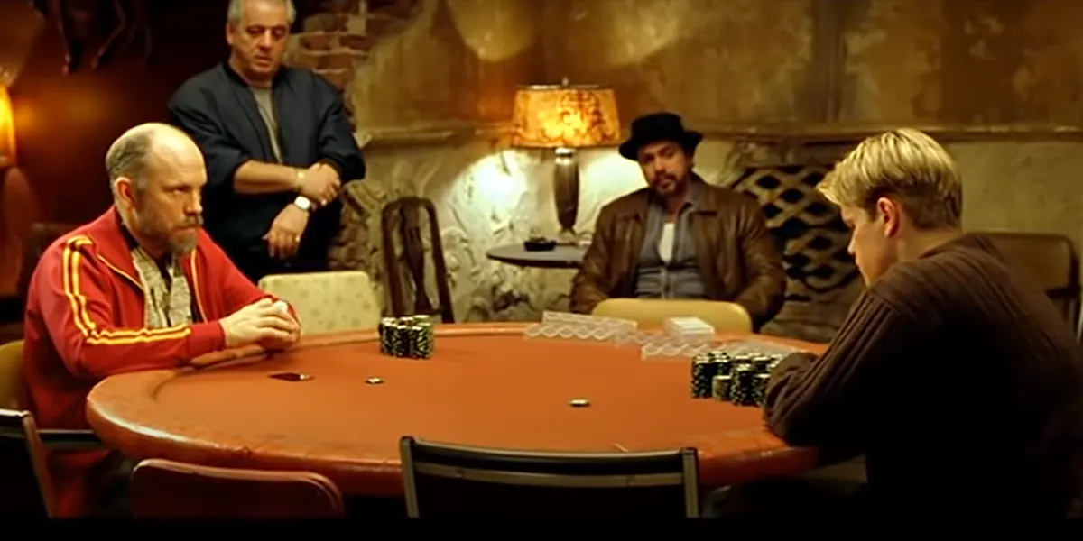 Mike und Teddy am Pokertisch