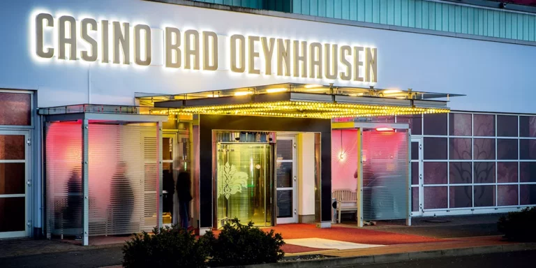 Außenansicht der Spielbank Bad Oeynhausen