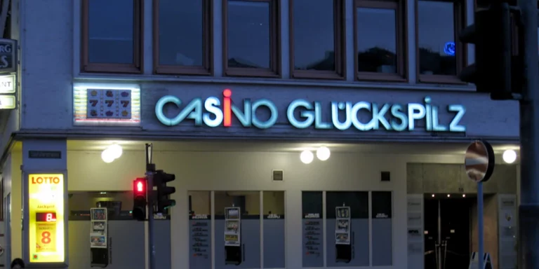 Das Casino Glückspilz von außen