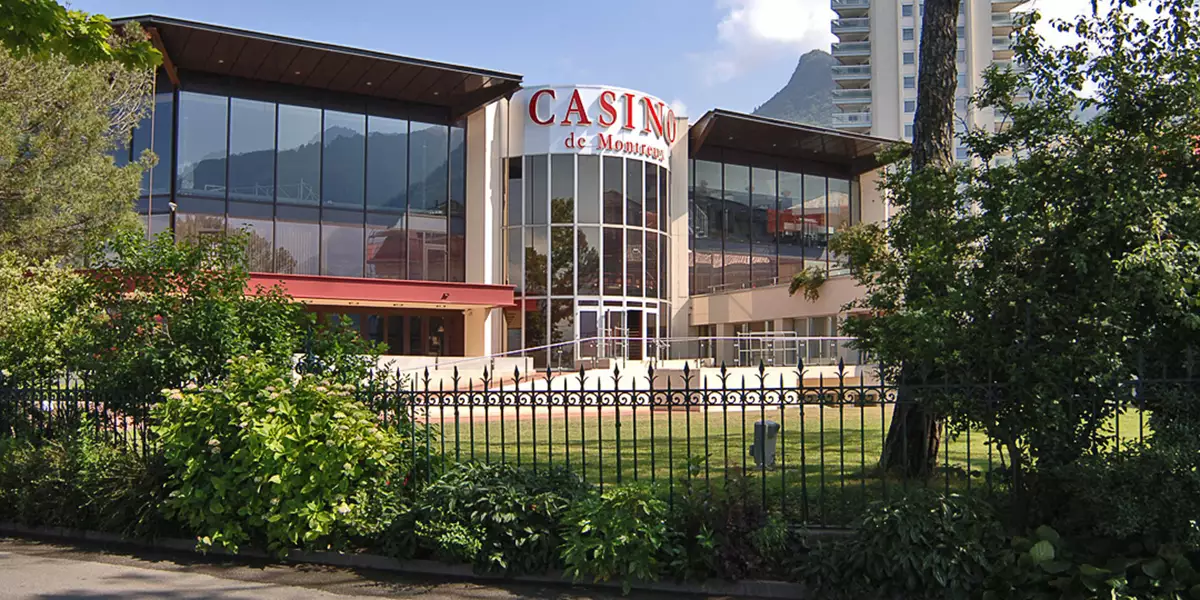 Das Casino Montreux von außen