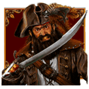 Symbol von "Blackbeard" mit Schwert