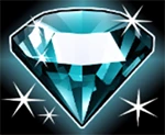 Symbol "Geschliffener Diamant" beim Extra Wild Slot
