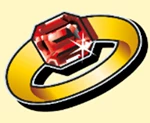Symbol "Ring" beim Extra Wild Slot