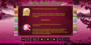 Wild-Scatter bei Lucky Lady's Charm deluxe