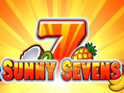 Die 7 leuchtet über die Früchte aus Sunny Sevens