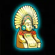 Symbol Maya Statue bei Book of Maya