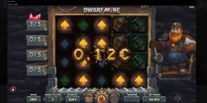Gewinn mit 8x niedrigem Symbol bei Dwarf Mine