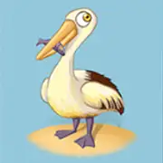 Symbol Pelikan bei Fishin Frenzy