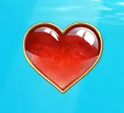 Symbol Herz bei Golden Fish Tank