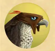 Symbol Vogel bei Jollys Cap