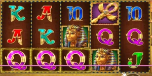 3 Q-Symbole lösen einen Gewinn aus.