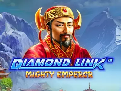 Der Kaiser über dem Diamond Link mighty Emperor Schriftzug