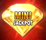 Diamand mit Mini Jackpot-Aufschrift