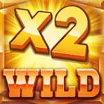 x2 Wild-Schriftzug