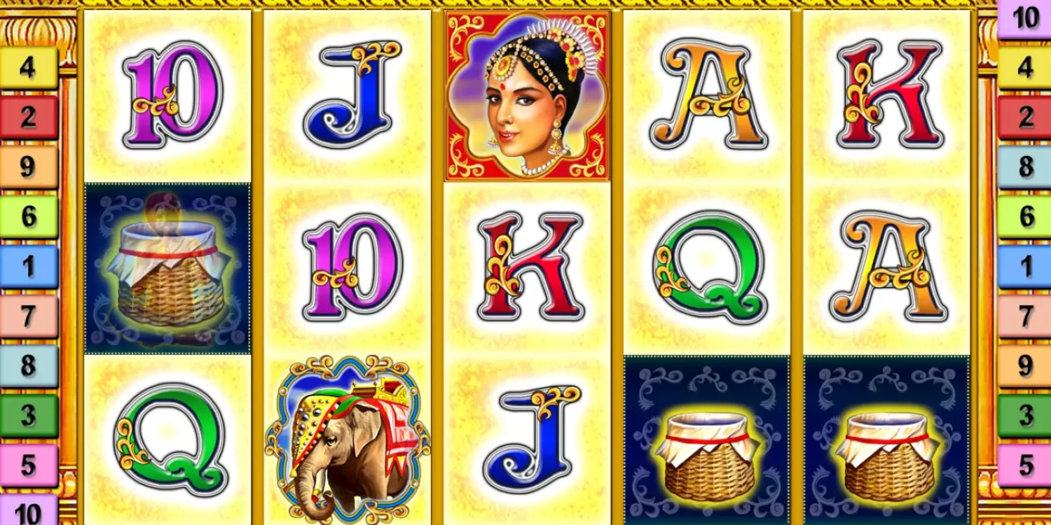 3 Scatter-Symbole erscheinen auf den Walzen 1, 4 und 5. 
