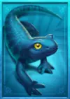 Blauer Salamander