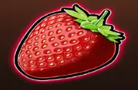 Leuchtende Erdbeere