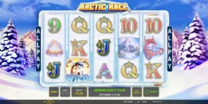 Gewinn mit 1x Wild-Symbol bei Arctic Race
