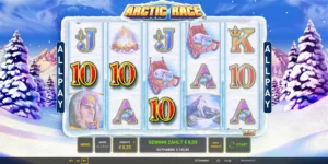 Gewinn mit 3x Symbol bei Arctic Race