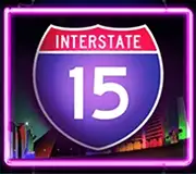 Symbol Interstate bei Cops'n Robbers Vegas Nights