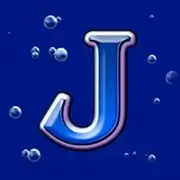 Symbol J bei Dolphin's Pearl deluxe Bonus Spins