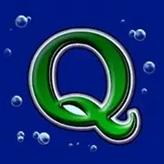 Symbol Q bei Dolphin's Pearl deluxe Bonus Spins