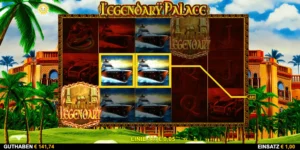 Gewinn mit 1x Wild-Symbol bei Legendary Palace