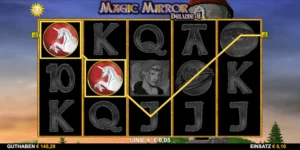 Gewinn mit 2x Symbol bei Magic Mirror Deluxe 2