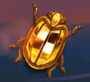 Symbol goldener Käfer bei Snake God