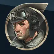 Symbol junger Pilot bei 1942 Sky Warrior