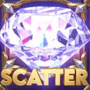 Diamant mit Scatter-Schriftzug