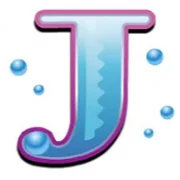 Blaues J-Symbol