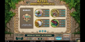 Bonus bei Aztec Warrior Princess