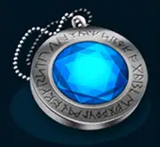 Symbol Amulett bei Crystal Ball Golden Nights