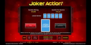 Kartenrisiko bei Joker Action 6