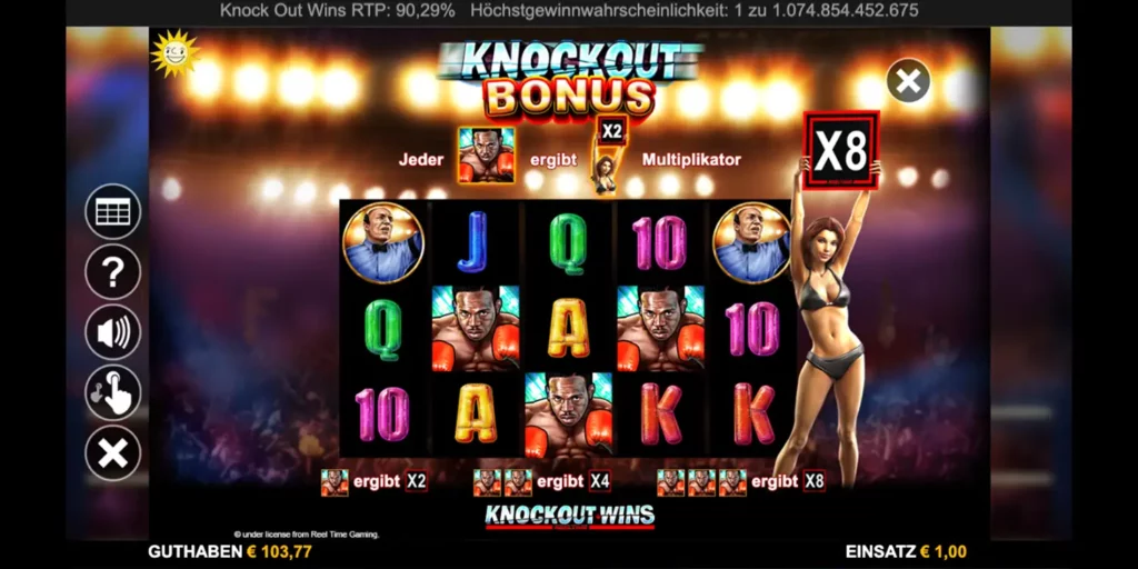 Knockout Bonus bei Knockout Wins