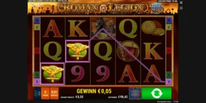 Gewinn mit 2x Symbol bei Roman Legion Golden Nights