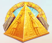 Goldenes Pyramidensymbol
