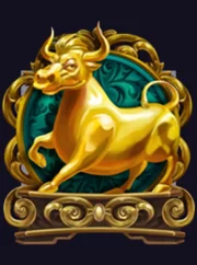 Ein goldener Bulle als Scatter-Symbol