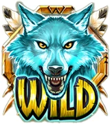 Schattenwolf-Symbol (Wild)