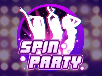 Spin Party Titelbild mit der Silhouette 3 tanzender Frauen