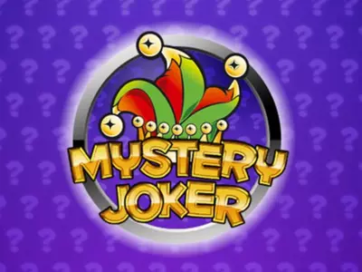Die Joker-Mütze über dem Mystery Joker Schriftzug.