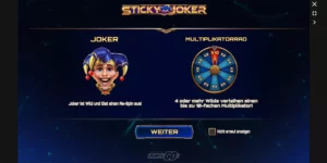 Erklärung von Joker und Multiplikatorrad