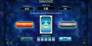 Kartenrisiko bei Diamondz