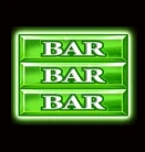 3 gestapelte, grüne Bar-Symbole