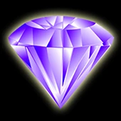 Lila Diamant als Wild-Symbol